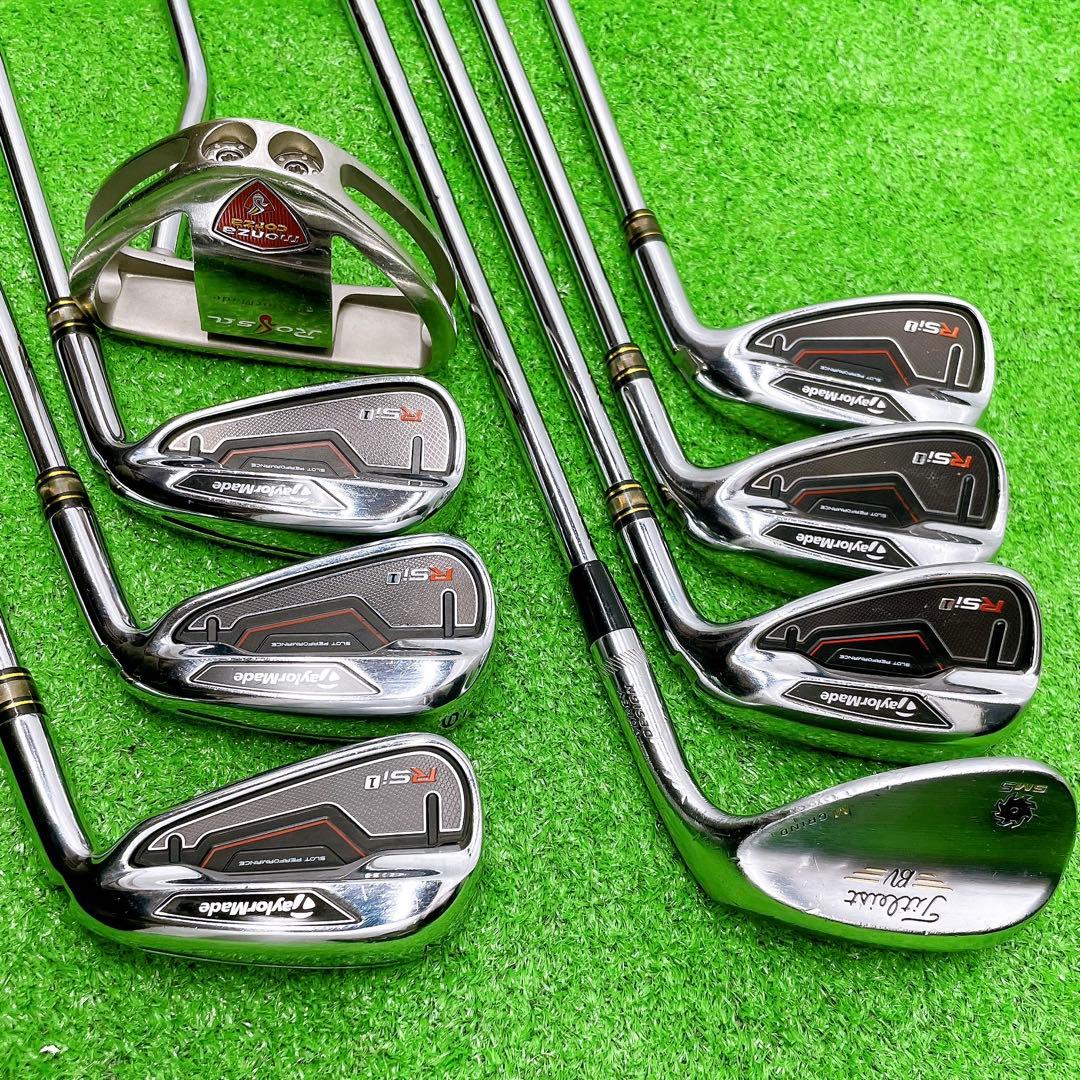テーラーメイド　M5 M6 RSI1 メンズゴルフセット　バック新品　硬さS