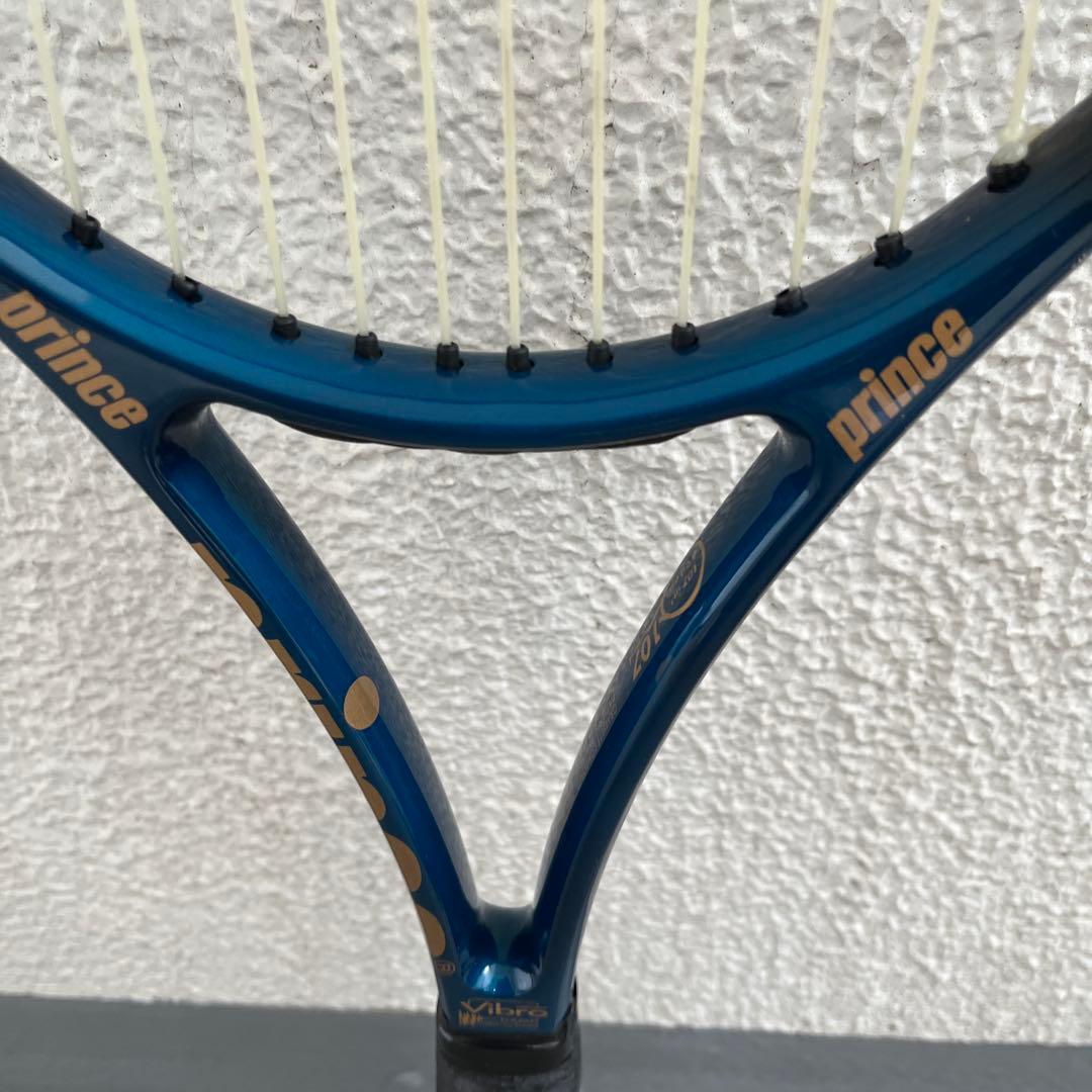 Prince テニスラケット 青