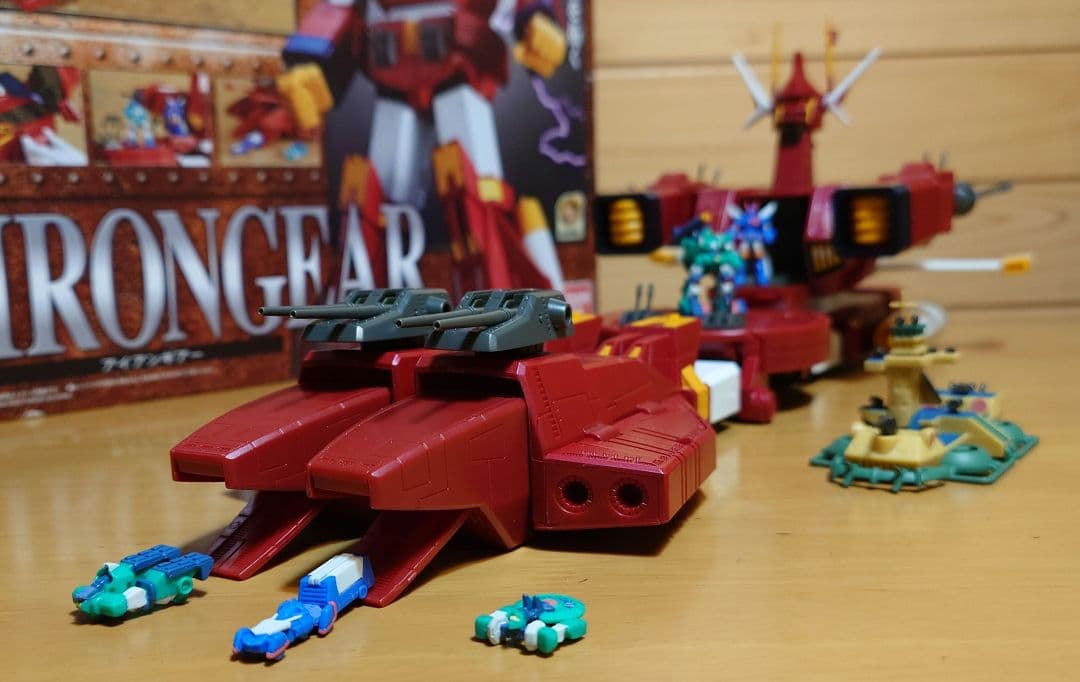 戦闘メカ ザブングル バンダイ超合金魂 GX-38 アイアンギアー 中古品