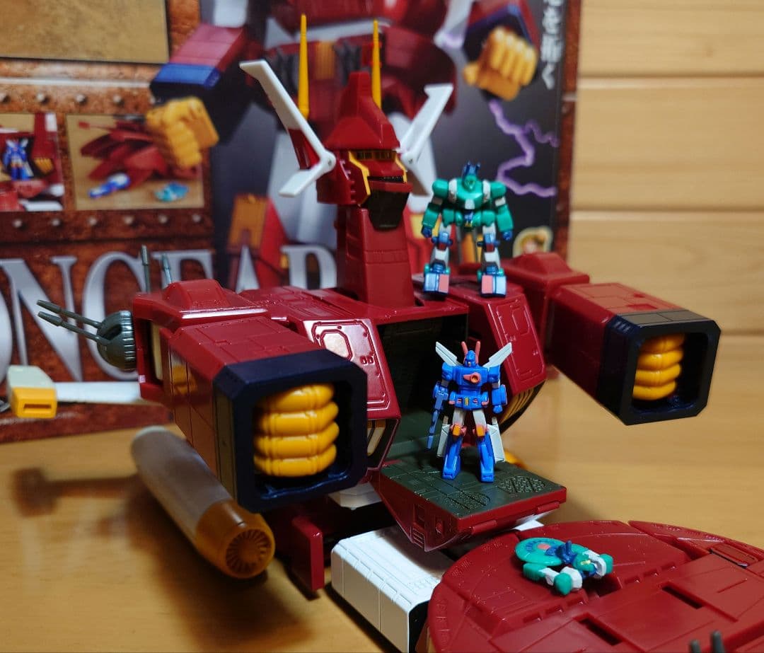 戦闘メカ ザブングル バンダイ超合金魂 GX-38 アイアンギアー 中古品