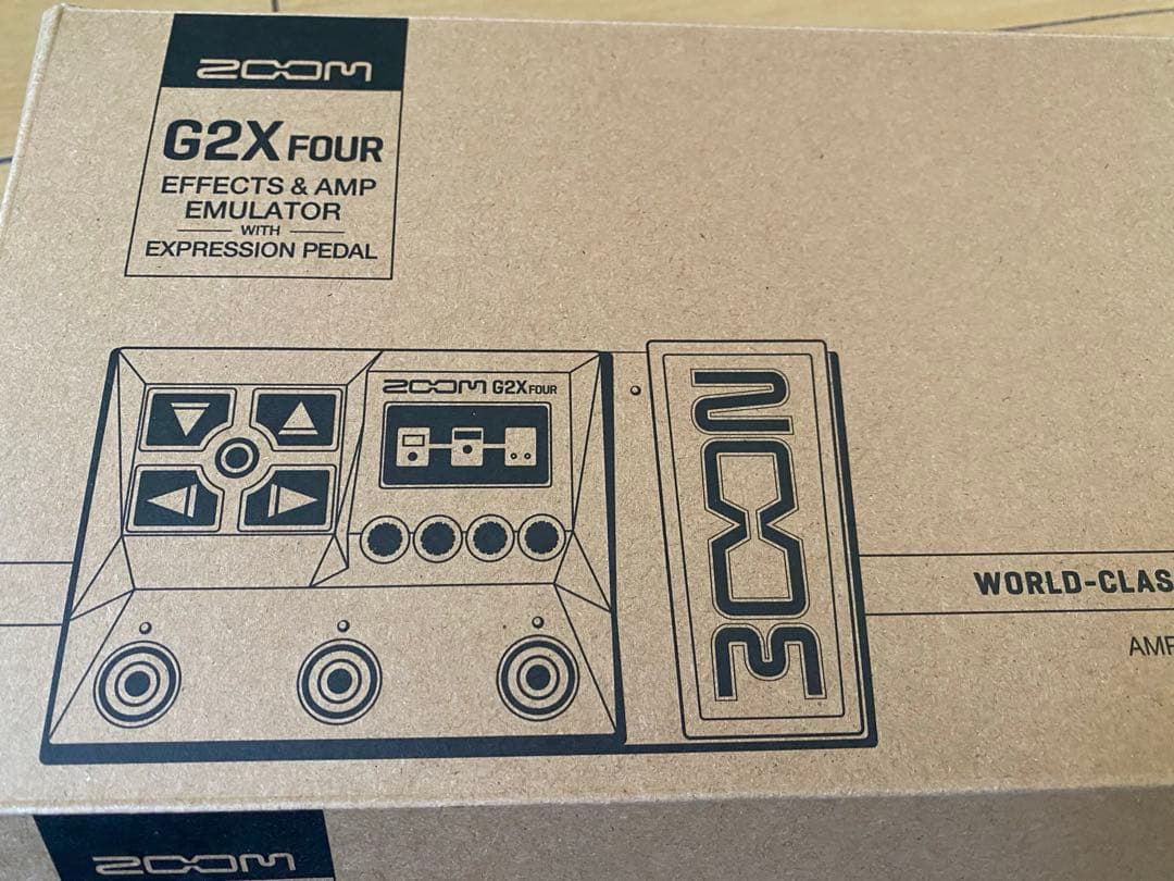ZOOM マルチエフェクター G2X FOUR 美品 完動品 純正アダプター付き