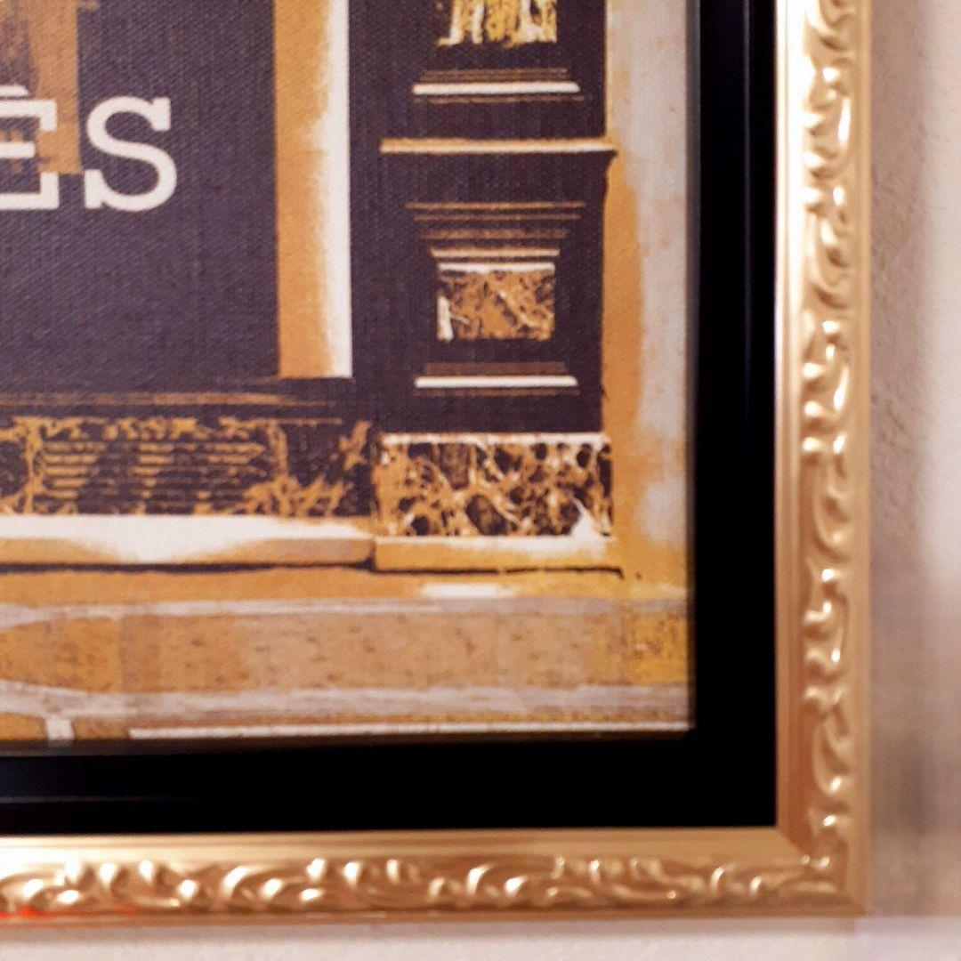 輸入雑貨　オマージュキャンバスアートパネル　『HERMES』　エントランス