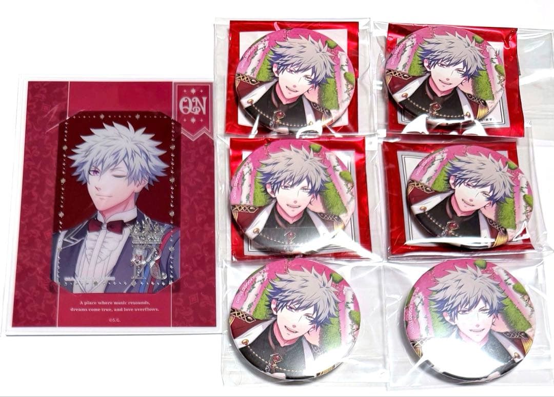 1/27までの出品 うたプリ ワンダーランド 缶バッジ 15th 黒崎蘭丸