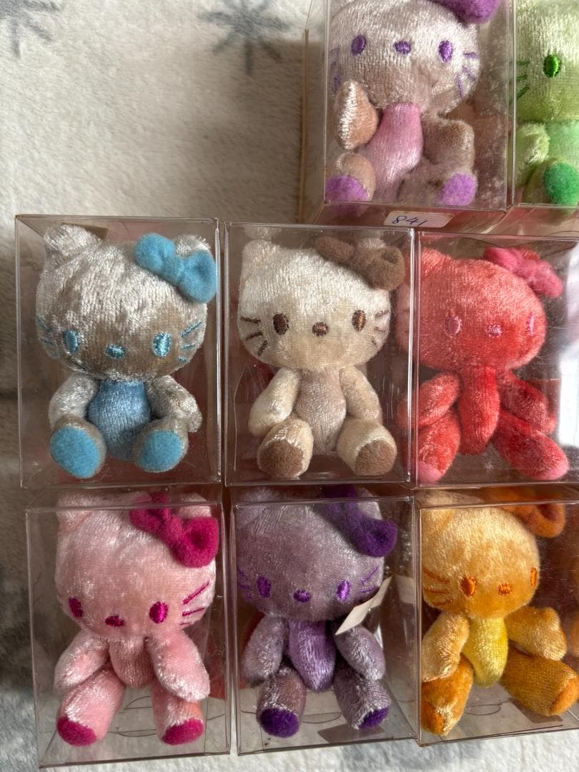 新品未開封　ハローキティ　QUESTINA マスコットぬいぐるみ全12点セット