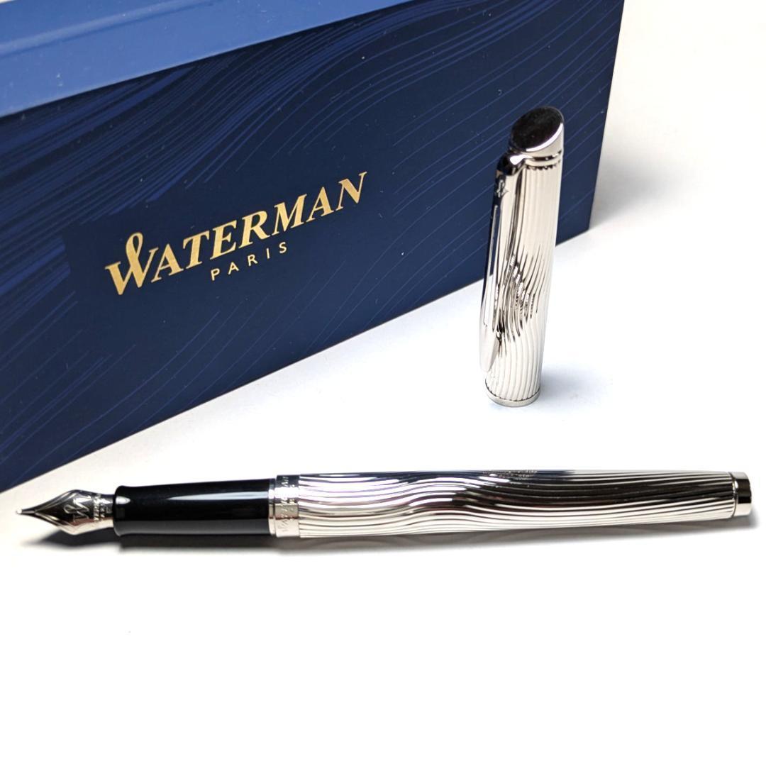 wmf11 ウォーターマン万年筆 メトロポリタンDX メタルCT F細字 両用式