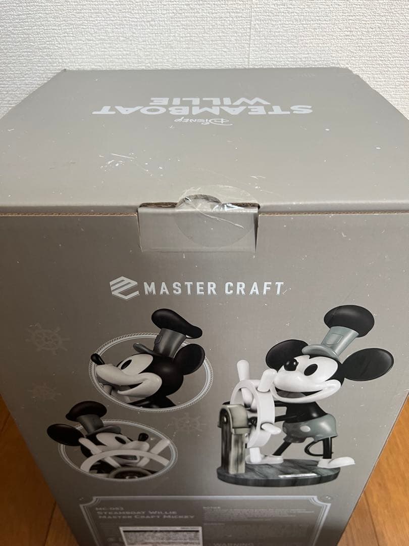 【新品未開封】世界3000個限定　蒸気船ウィリー　ミッキー　フィギュア