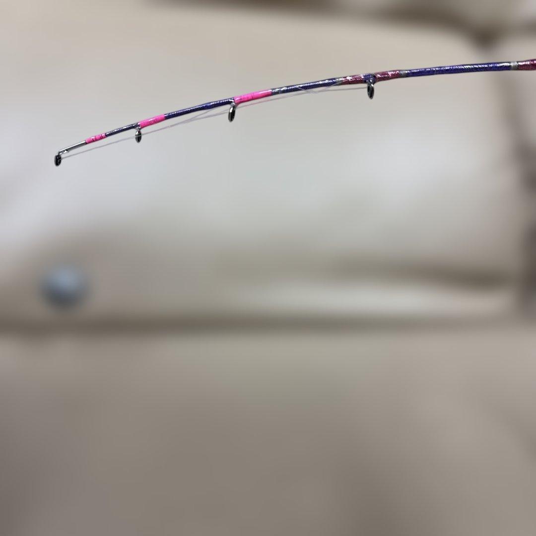 伊勢海老竿　穴釣り　ハンドメイド