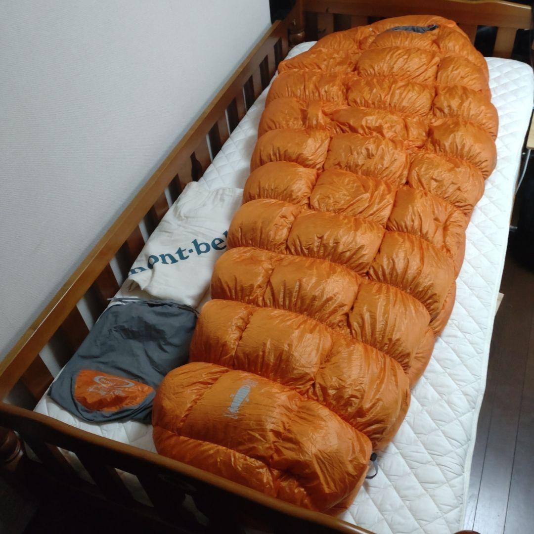 希少 旧モデル 美品 モンベル ダウンハガーEXP ロング L ZIP