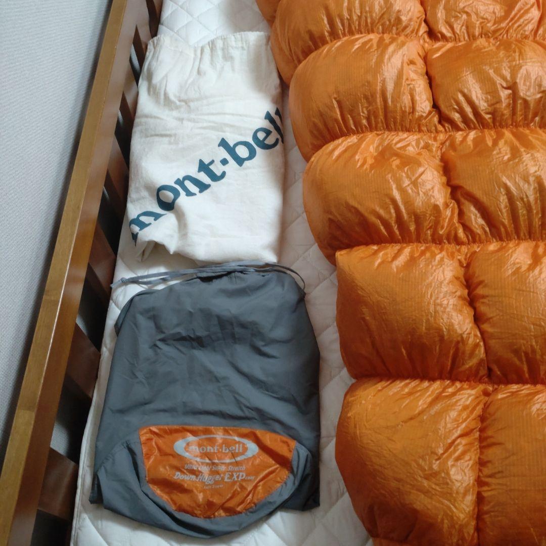 希少 旧モデル 美品 モンベル ダウンハガーEXP ロング L ZIP