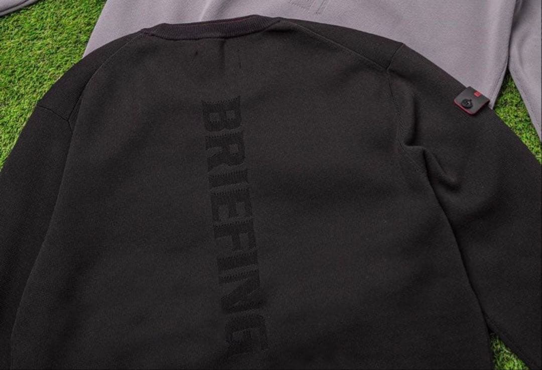 BRIEFING×ZOZO CHAMPIONSHIP 撥水ニット クルーネック