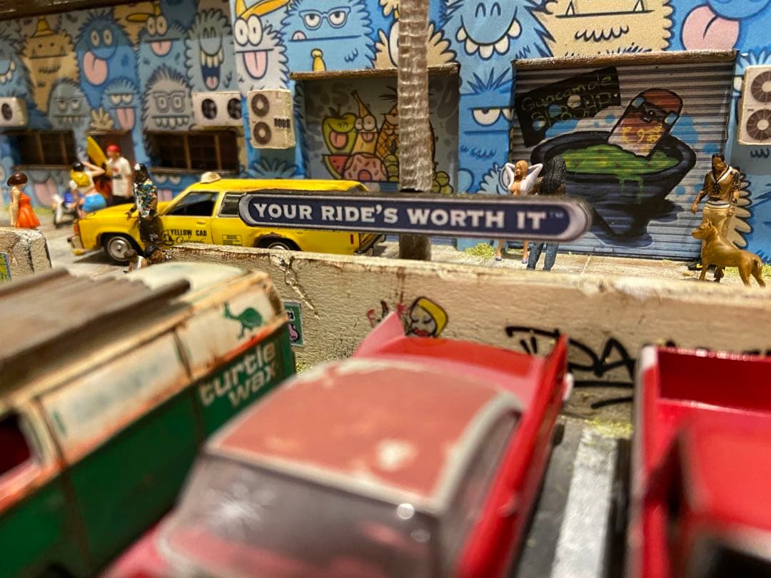 ジオラマ 1/64 【Surf City GARAGE】