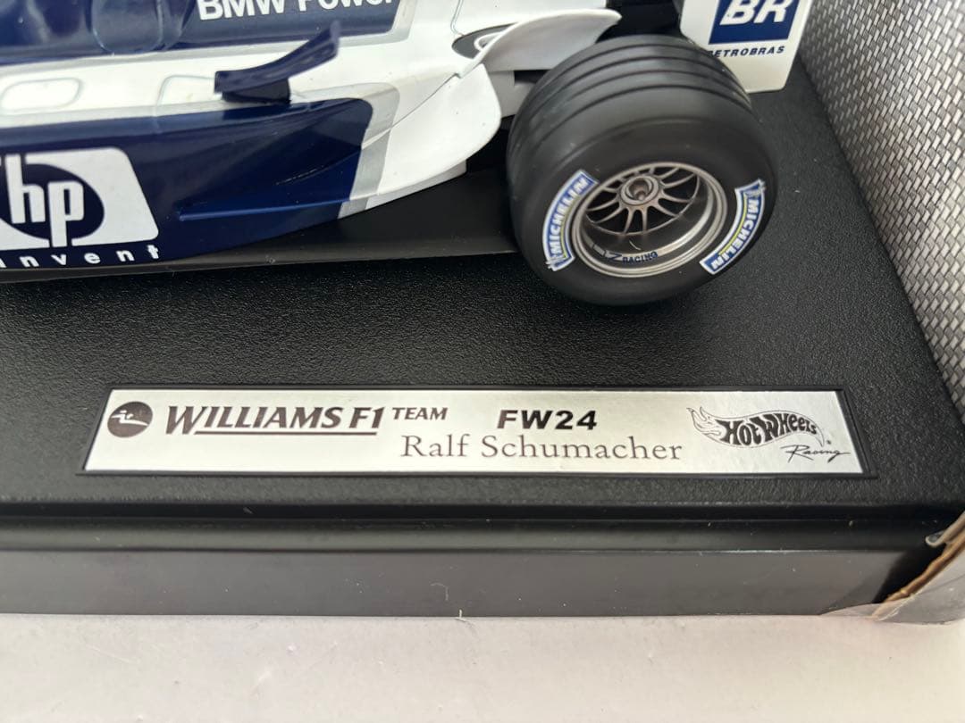 Williams F1 シューマッハ  FW24 ミニカー ホットウィール