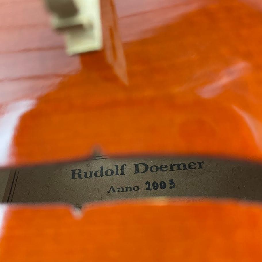 希少●Rudolf Doerner● 3/4 バイオリン 2003年製 ドイツ製