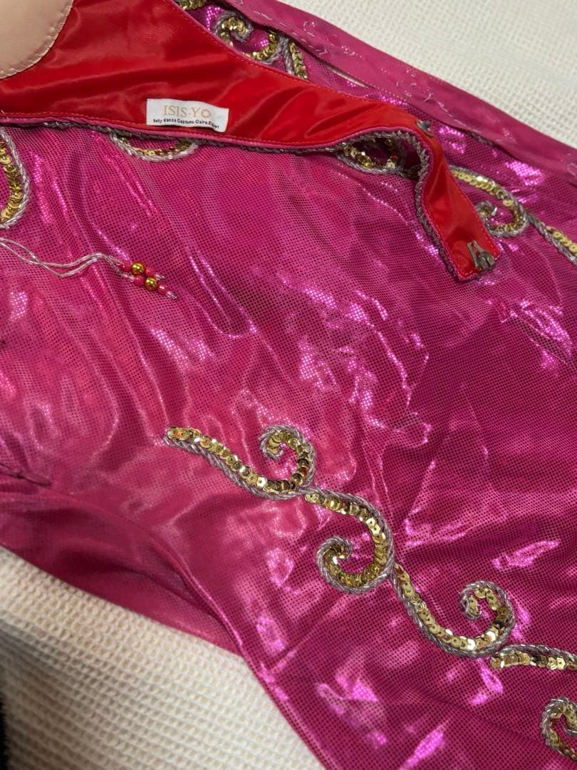 【期間限定】isisyoベリーダンス　ピンクブラスカート