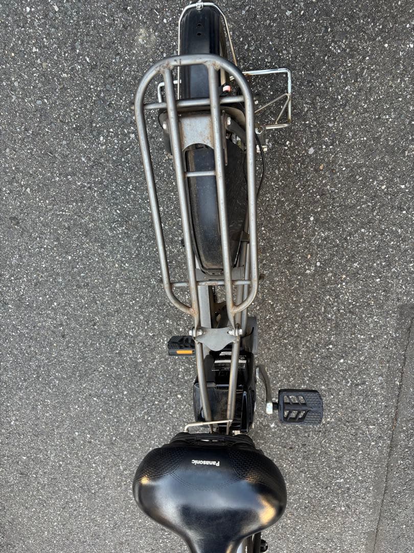 *引取希望*電動アシスト ギュットミニ 大容量 前チャイルドシート付 グレー