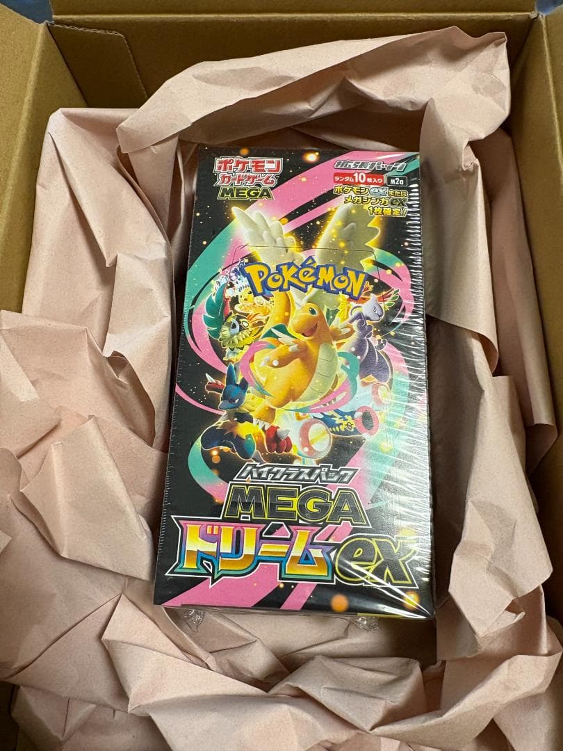 新品未開封 MEGA ドリーム メガドリーム EX BOX シュリンク付き