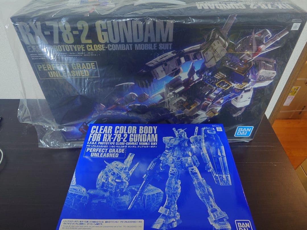 RX-78-2 GUNDAM PG UNLEASHED ＆ クリアカラーボディ