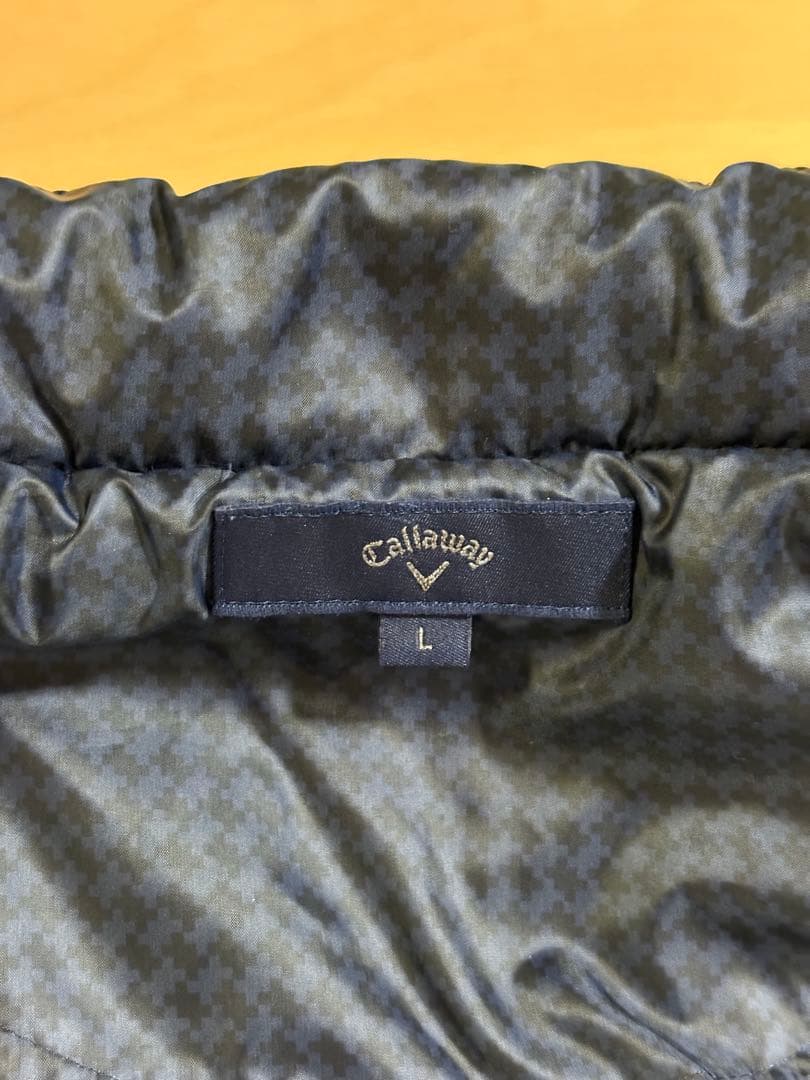 Callaway キャロウェイ　ダウンジャケット メンズ　L ホワイト　白