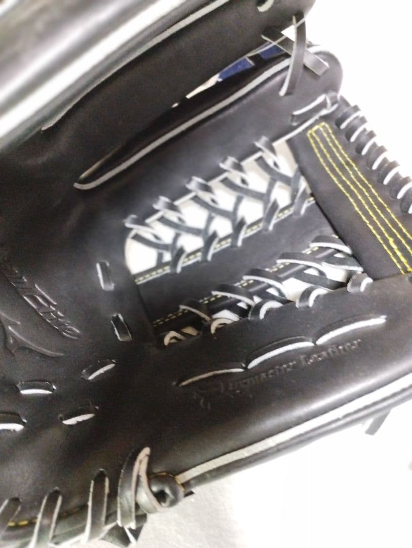 Mizuno 硬式 外野手用グローブ 16N 濃紺　レフティ【ほぼ新品】