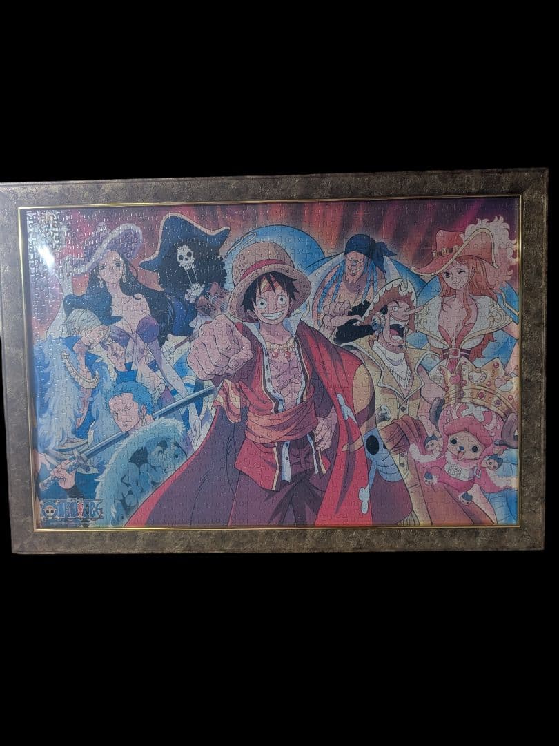 ワンピース ジグソーパズル 完成品　フレーム付き 11枚セット