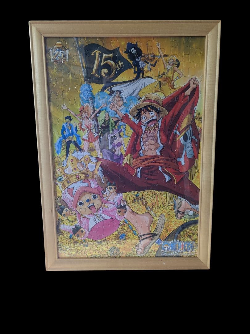 ワンピース ジグソーパズル 完成品　フレーム付き 11枚セット