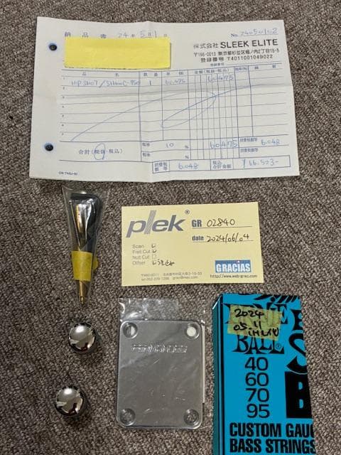 ヘッドレスベース　フェルナンデス　MM風　PLEK済み