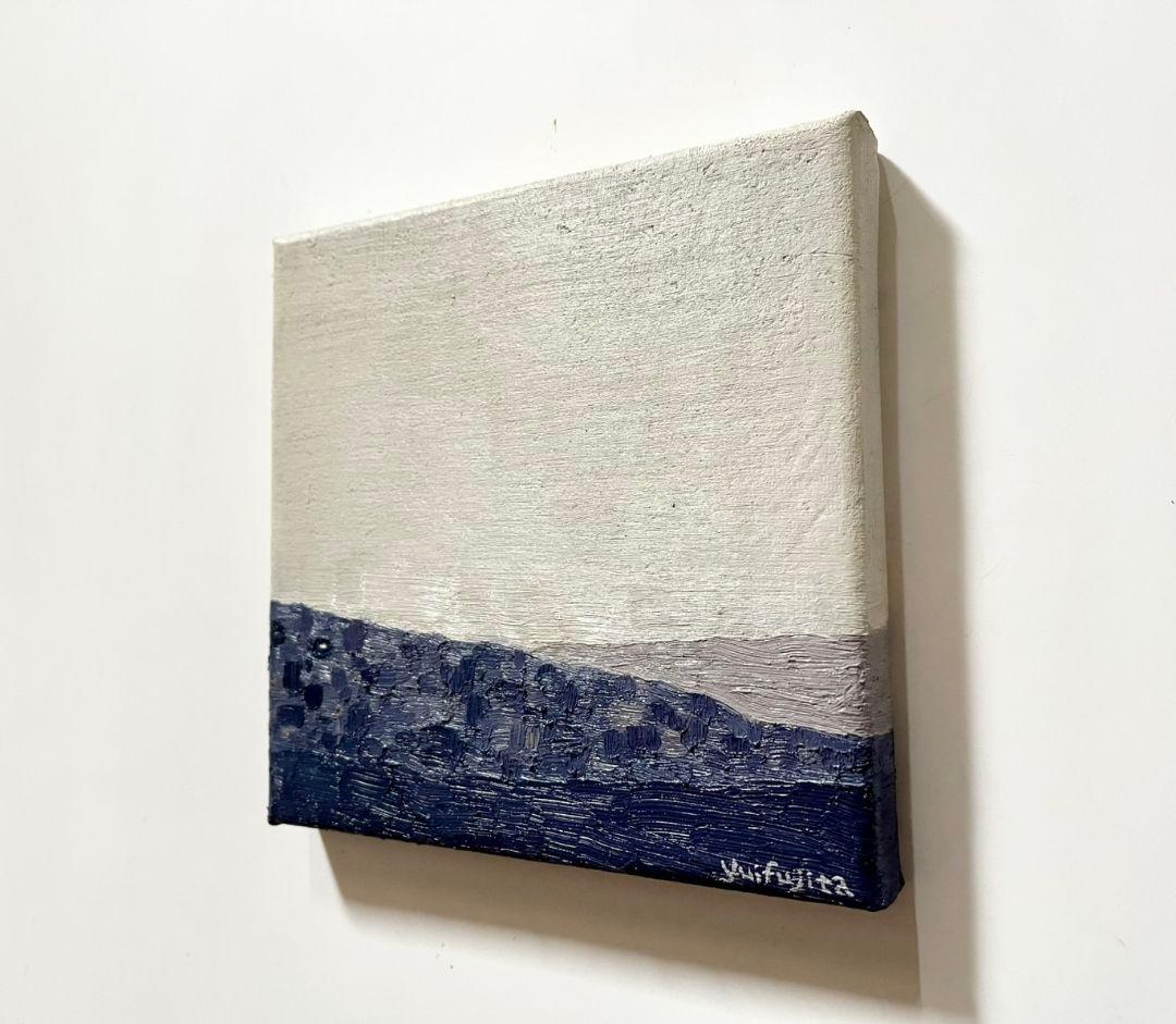 油彩画　小さな灯り