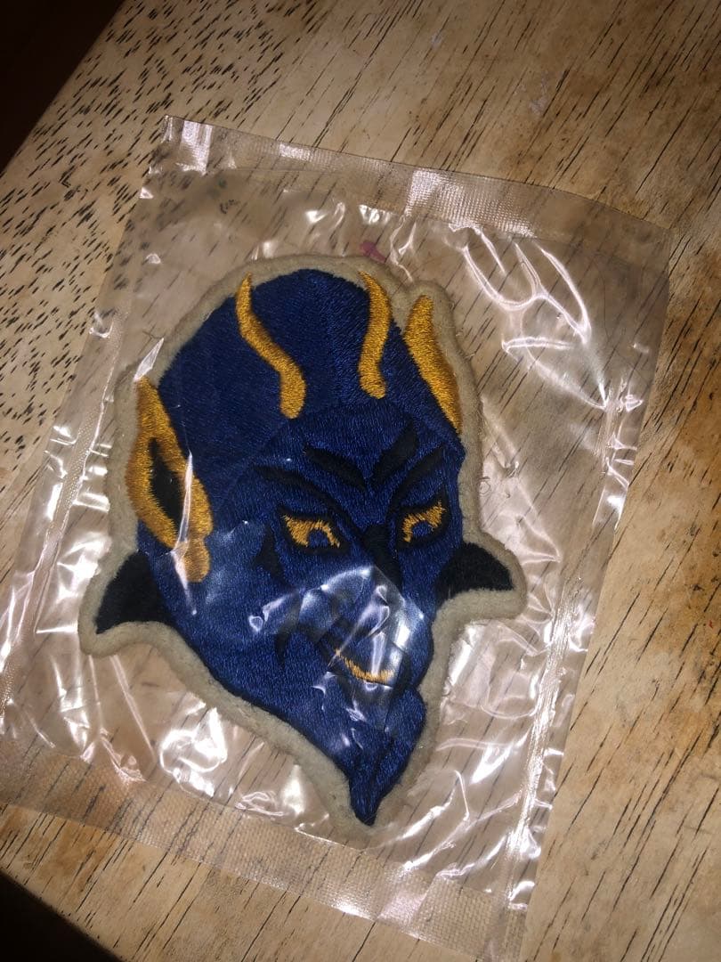 ビンテージ 50s 悪魔　デビル　ノースノーネーム　ワッペン　ミッドセンチュリー