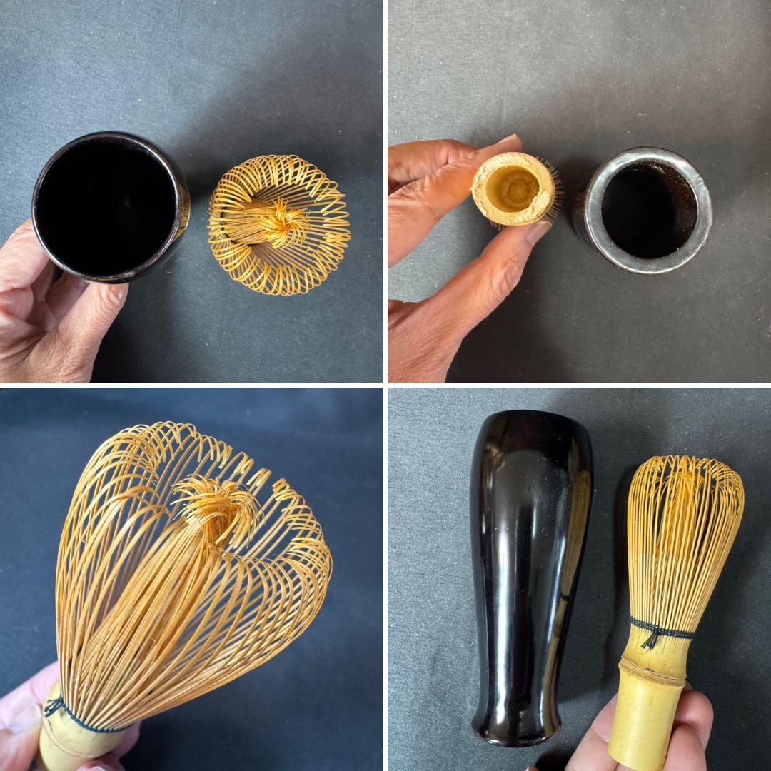 J05 送料無料　茶箱セット　塗り茶箱　茶碗　棗　香合　茶道具　茶筅 仕覆