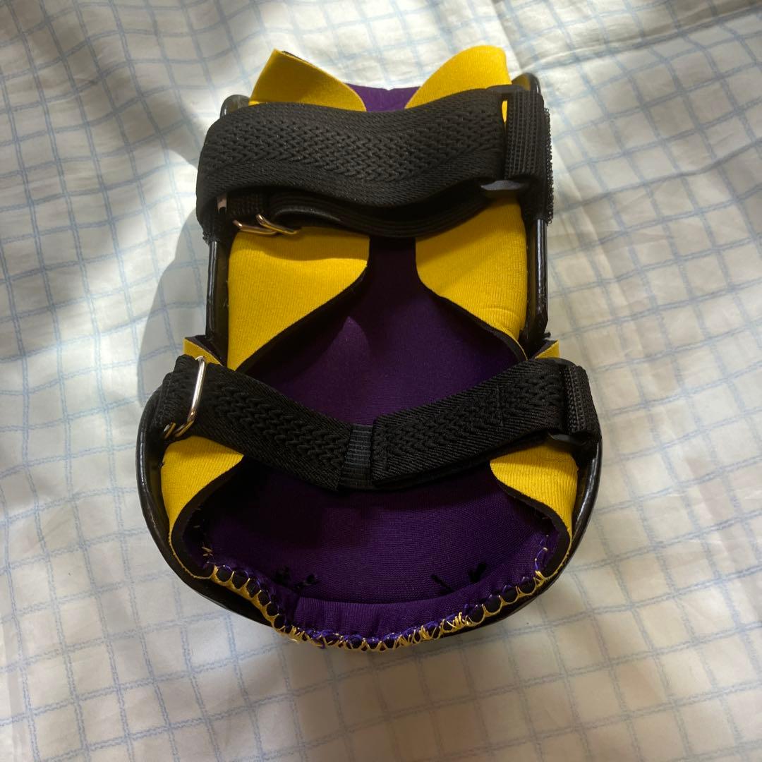 新品未使用　軟式右打者用　フットガード　エルボーガード　手袋　３点セット