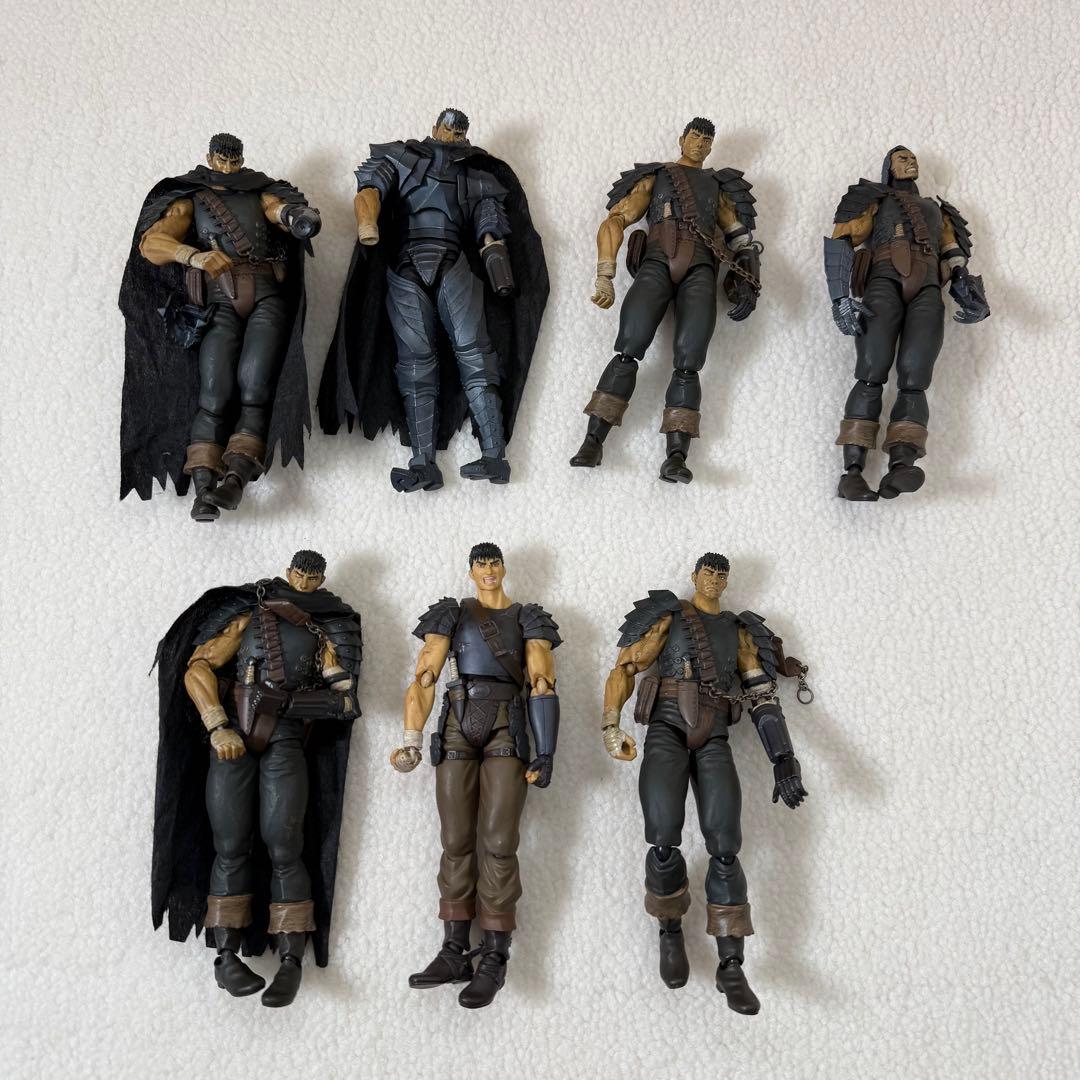 figma ベルセルク ガッツ　まとめ　7体