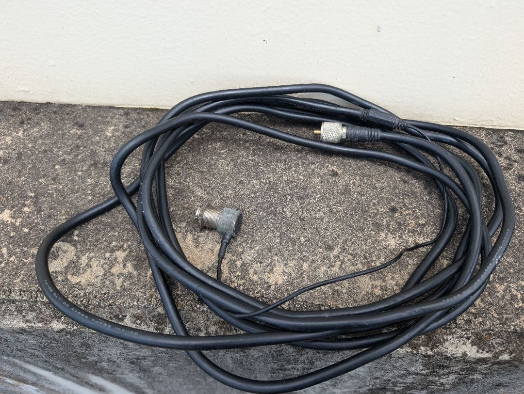 アマチュア無線　同軸ケーブルセット