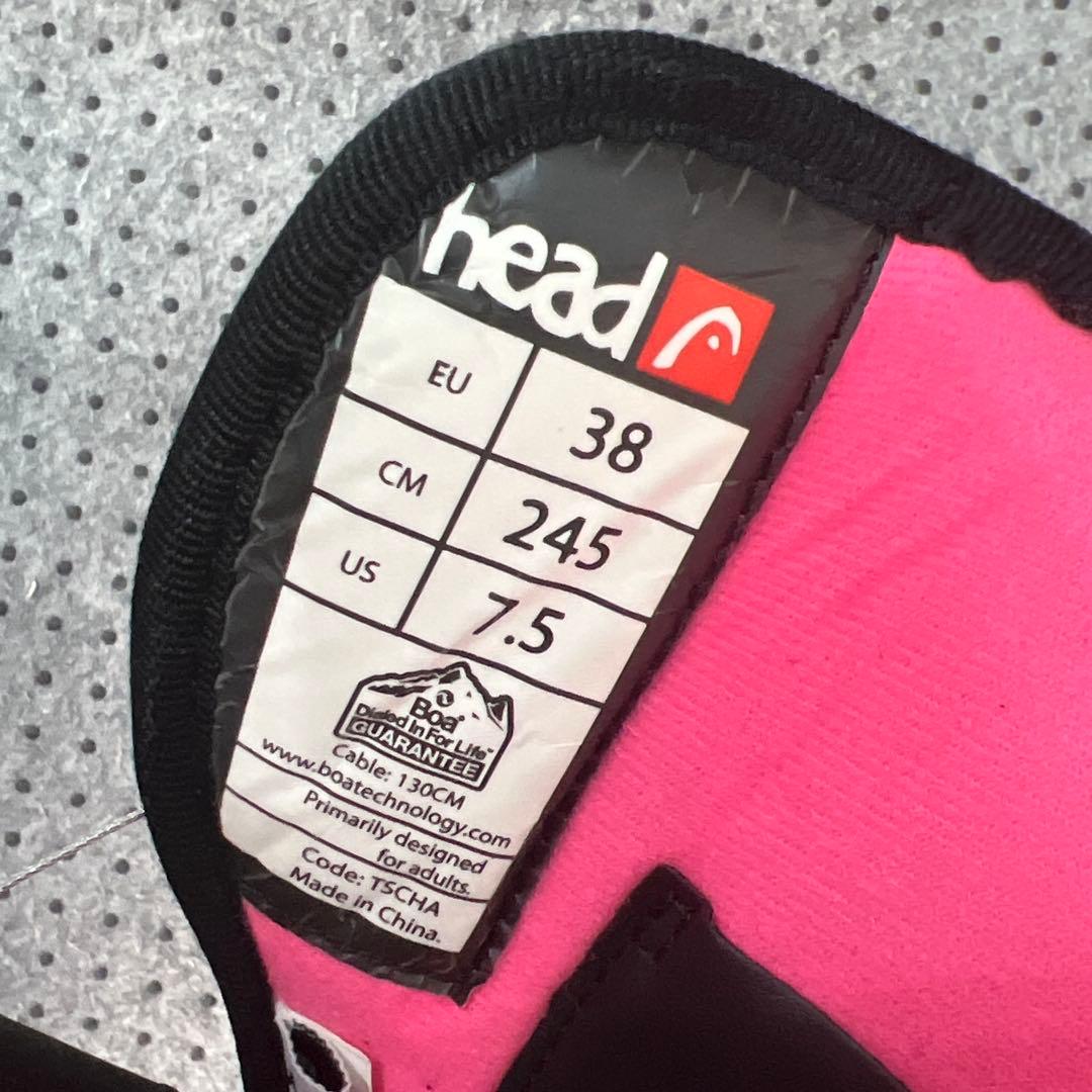 数回使用 人気サイズ24.5cm HEAD FIVE WMBOA スノボブーツ