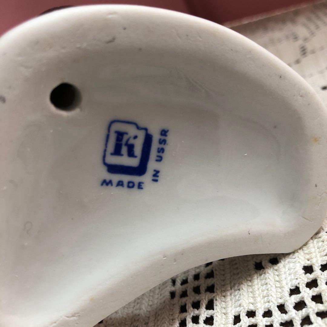 ロシア製　磁器像　ダンサー　ビンテージ