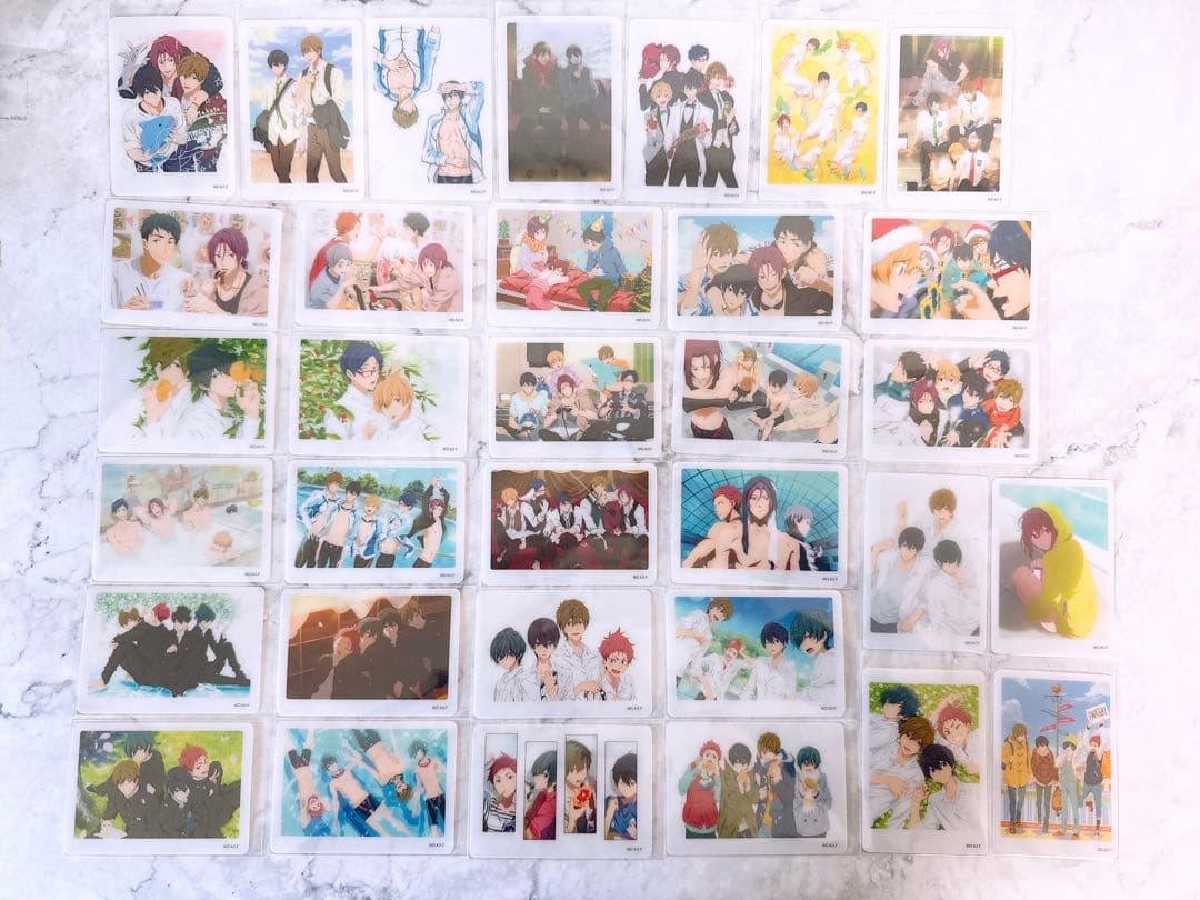 Free! ミニフォトカード 第2弾 131枚セット②