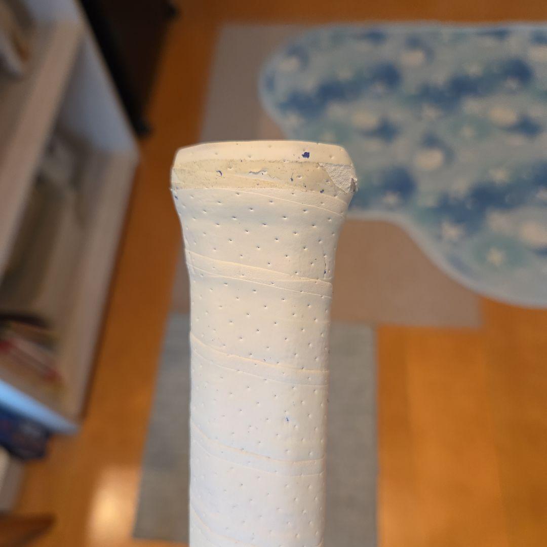 EMBLEM 120 硬式テニスラケット ホワイト/ブルー