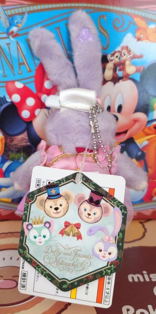 お顔厳選　ディズニーシー　 ステラルー ぬいぐるみバッジ 　くるみ割り人形
