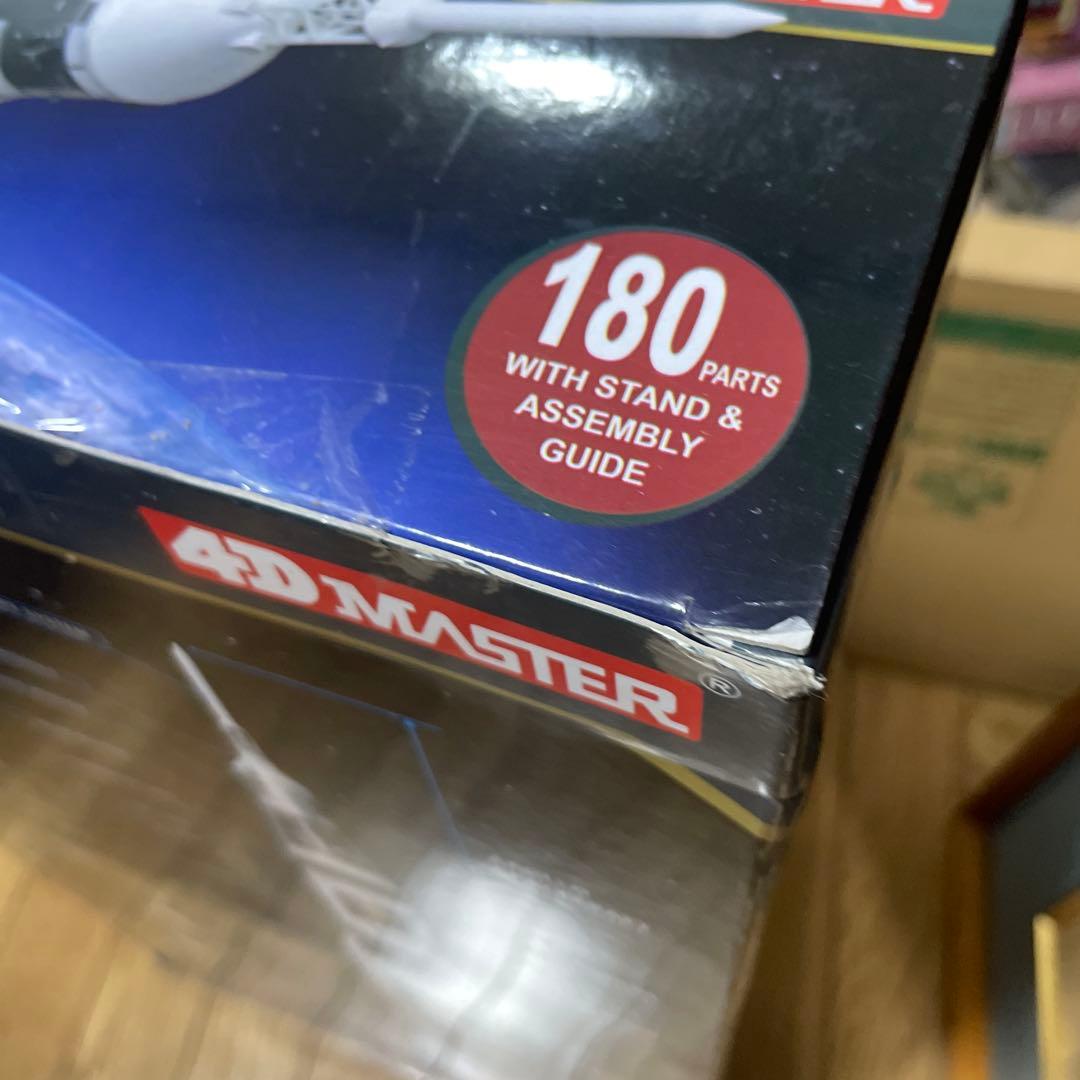 アオシマ4Dパズルアポロサターン(未開封品）Vロケット1/100