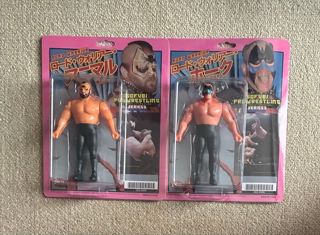 プロレス ロードウォリアーズ フィギュア アニマル ホーク WWE 全日本