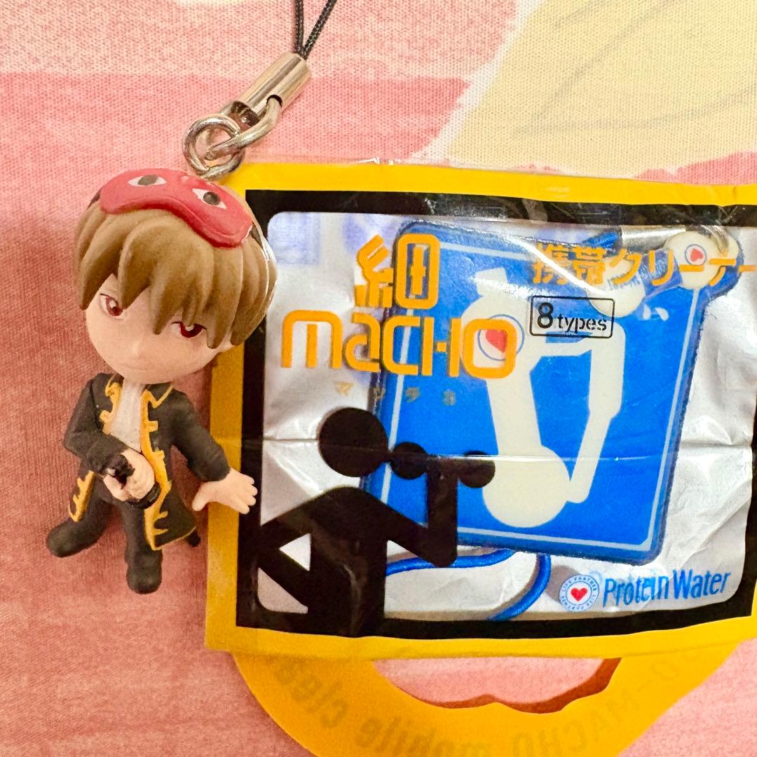 4点ストラップ【銀魂◆沖田総悟　桂小太郎 & エリザベス】DAKAR◆ミニT&他