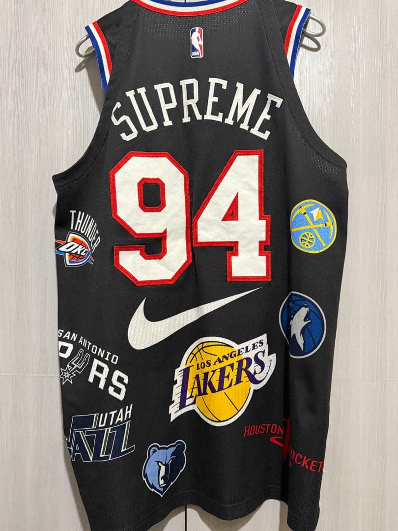 NBA supreme nike ジャージータンクトップ M ノースリーブ T