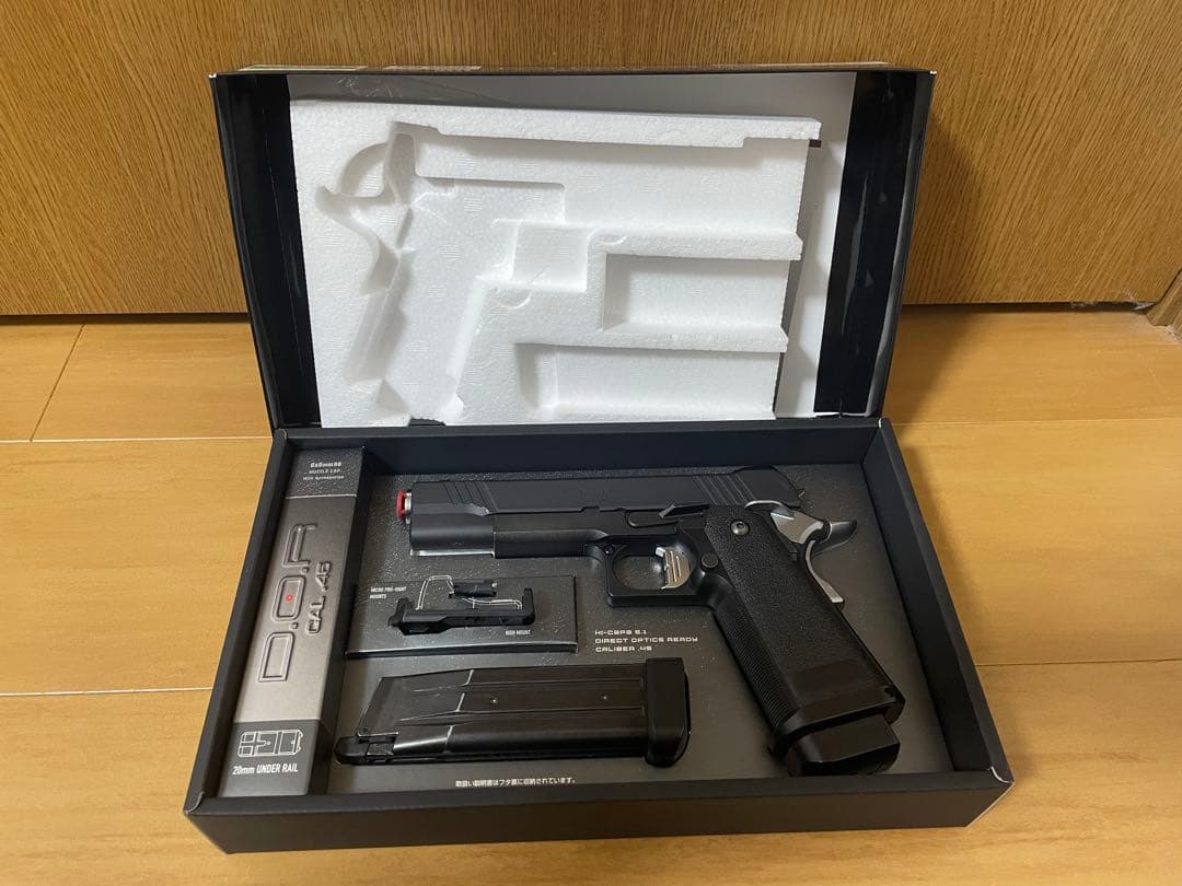 東京マルイ　ハイキャパDOR 予備マガジン付き　18禁ガスガン