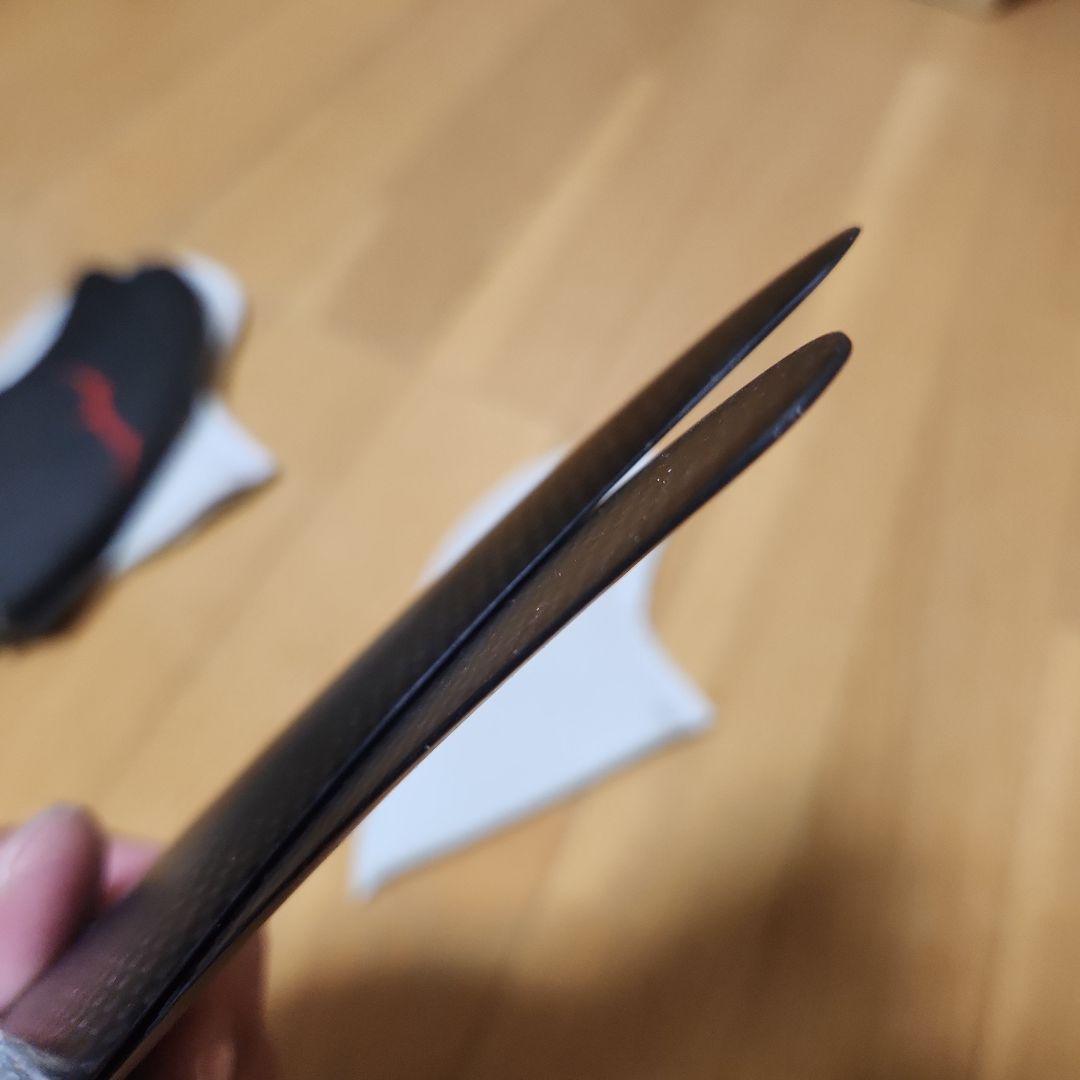 カーボンフィン　 トライ、クワッドフィンセット TERROR激安に！