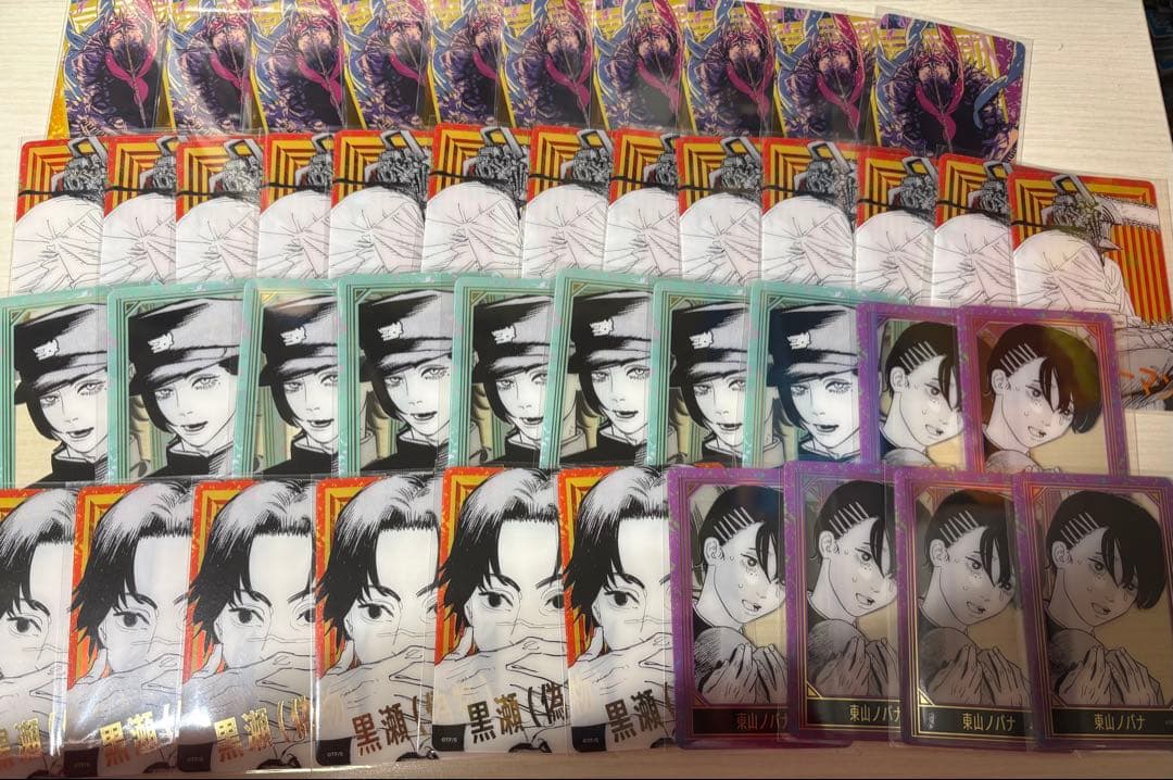 チェンソーマン 箔押しクリアカード 纏め売り