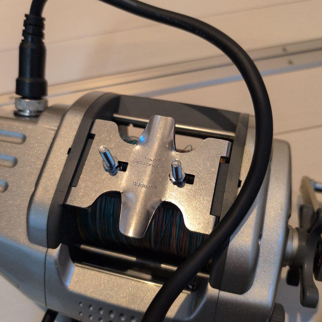 シマノSHIMANO　デジタナSLS TM6000XT 美品　　コード　クランプ