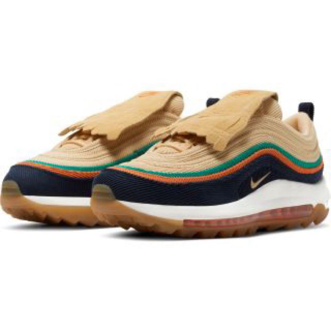 NIKE ゴルフシューズ AIR MAX 97 25.5cm スパイクレス
