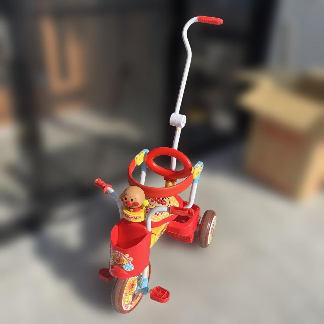 アンパンマン 折りたたみ三輪車