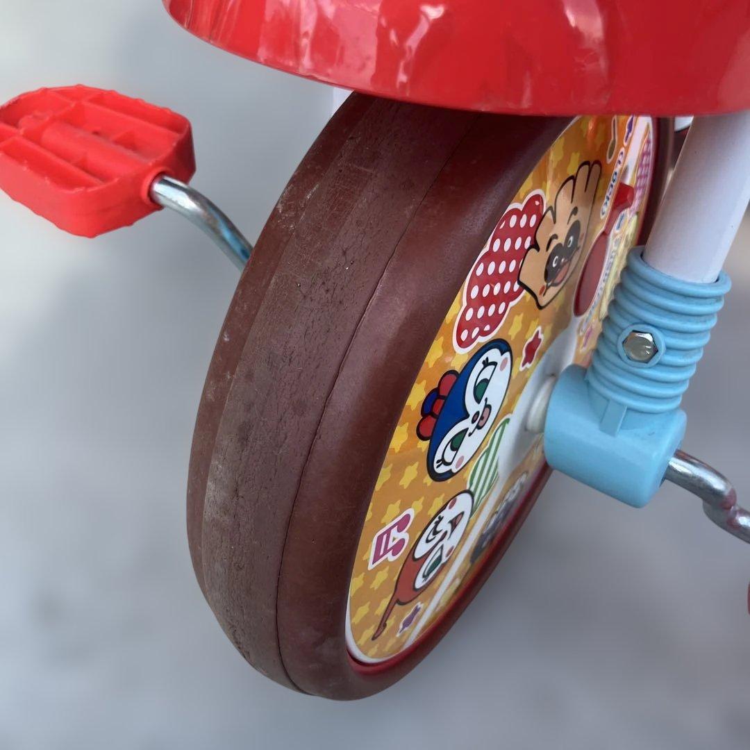 アンパンマン 折りたたみ三輪車