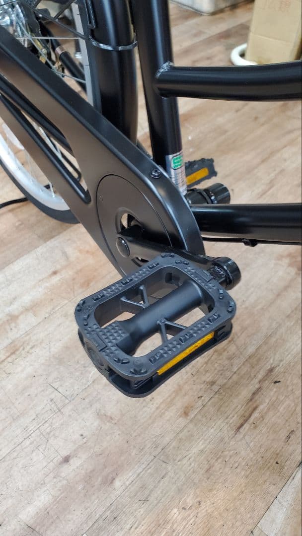 ★サイクル自転車☆最終値下げ！ブラック メッシュバスケット付き