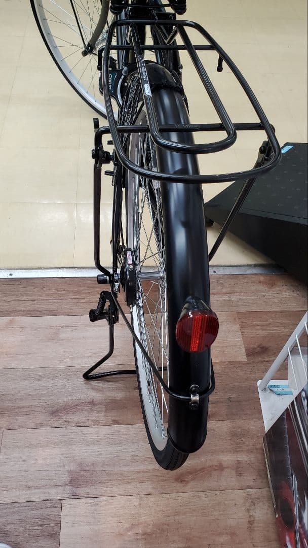 ★サイクル自転車☆最終値下げ！ブラック メッシュバスケット付き